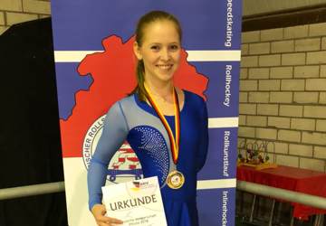 Sarah Kristin Behlen ist deutsche Jugendmeisterin